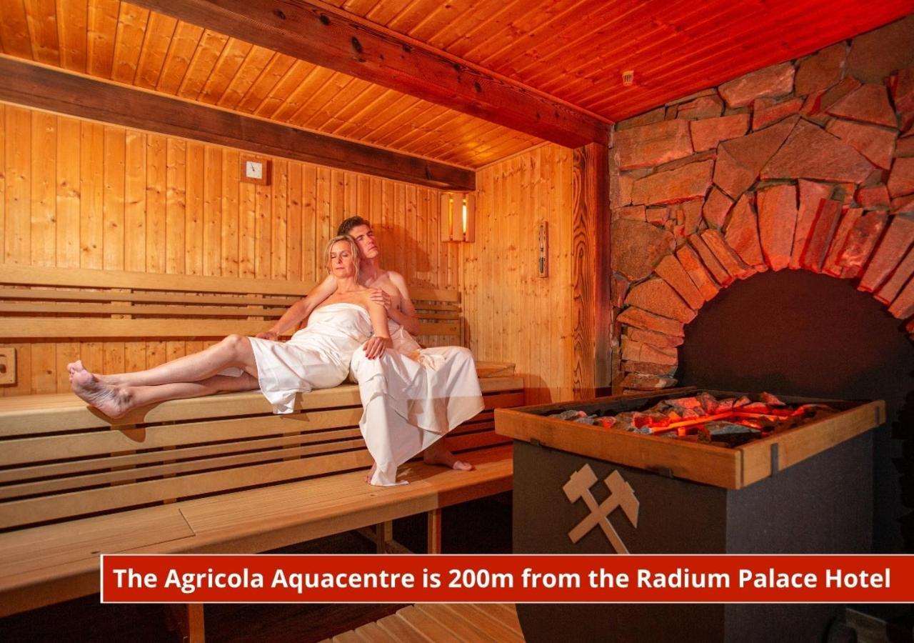 Hotel Radium Palace Jáchymov Dış mekan fotoğraf