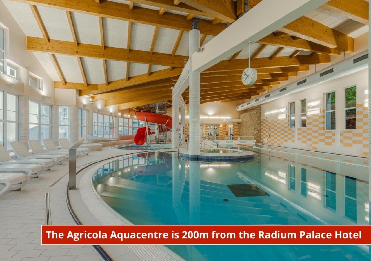 Hotel Radium Palace Jáchymov Dış mekan fotoğraf