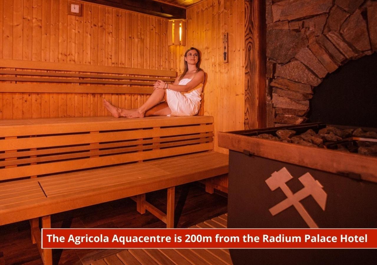 Hotel Radium Palace Jáchymov Dış mekan fotoğraf